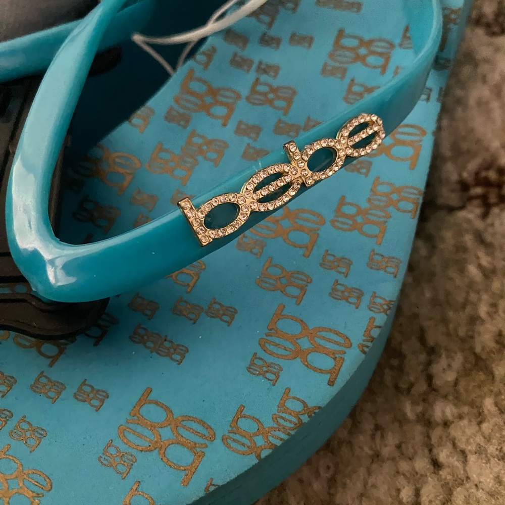 Bebe platform flip flops - Picture 2 of 4